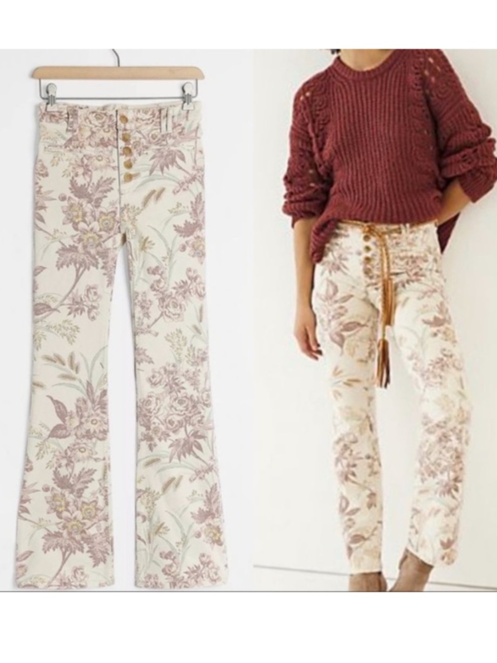 Anthropologie Pilcro Jeans Ultra High-Rise Bootcut 28